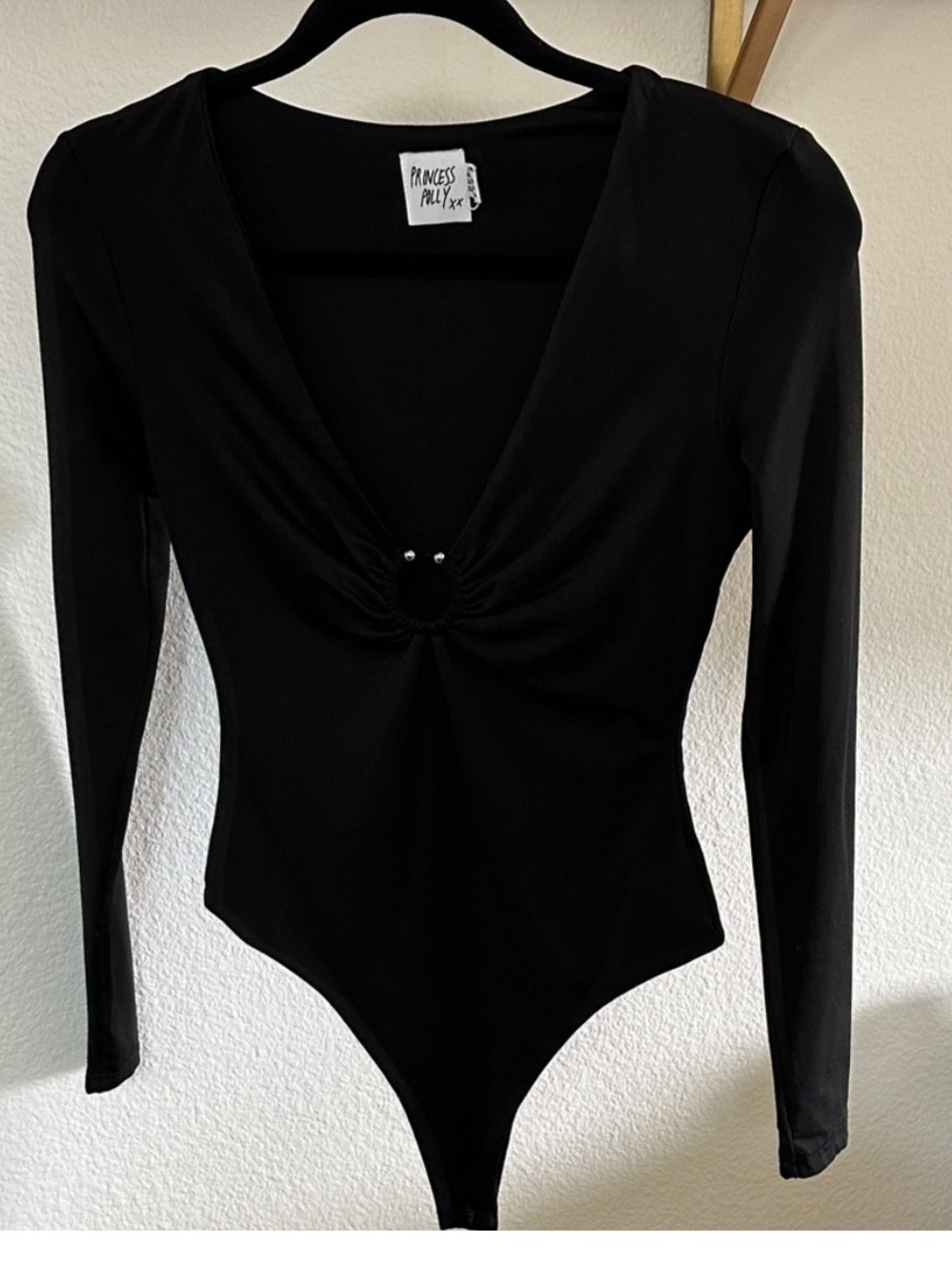Princess Polly Women's Black Size 4
Long Sleeve Bodysuit